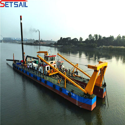 Rexroth Hydraulic Spud Cutter Suction River Sand Dredger para el pago completo y inicial