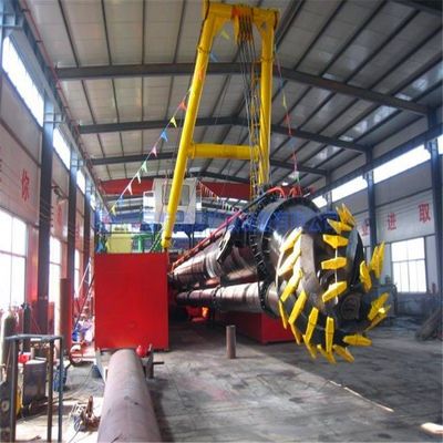 Cortador de tubo de diámetro de 800 mm excavadora de succión para extracción de arena fluvial multifunción