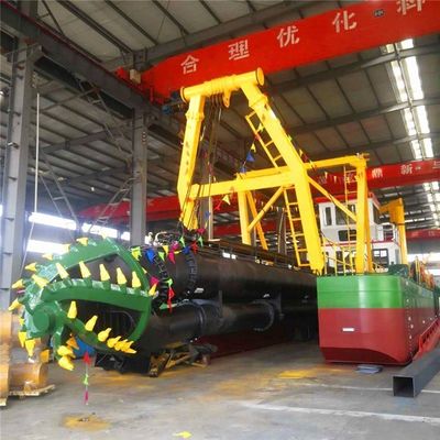 Cortador de tubo de diámetro de 800 mm excavadora de succión para extracción de arena fluvial multifunción
