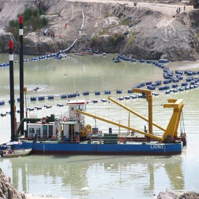 30 días de devolución reembolsos cortador duradero Succión de río excavadora de arena con Rexroth hidráulico