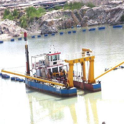30 días de devolución reembolsos cortador duradero Succión de río excavadora de arena con Rexroth hidráulico
