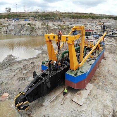 30 días de devolución reembolsos cortador duradero Succión de río excavadora de arena con Rexroth hidráulico
