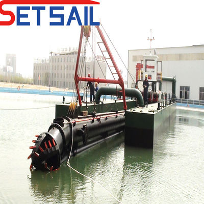 Diámetro del tubo de aspiración 650 mm Cortador hidráulico excavadora para extracción de arena de depósito