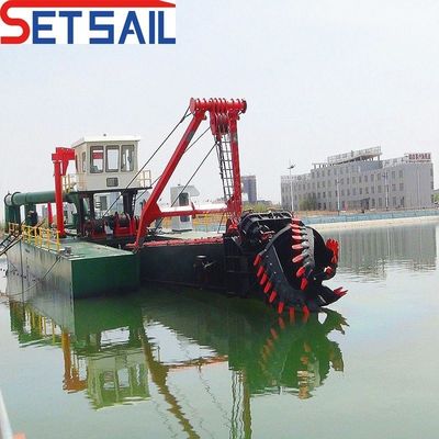Diámetro del tubo de aspiración 650 mm Cortador hidráulico excavadora para extracción de arena de depósito