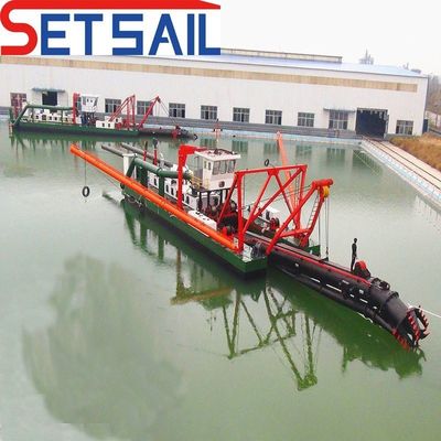 Diámetro del tubo de aspiración 650 mm Cortador hidráulico excavadora para extracción de arena de depósito