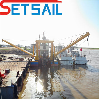 Reservorio del puerto de River Lake Dredging con una dragada de succión de 24 pulgadas a 20 metros de profundidad
