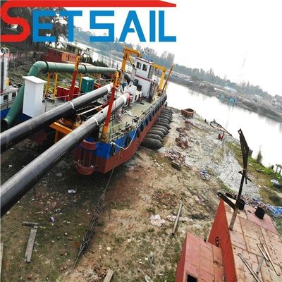 Reservorio del puerto de River Lake Dredging con una dragada de succión de 24 pulgadas a 20 metros de profundidad