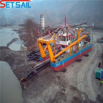20 pulgadas Setsail River Cutter Succión excavadora de arena con y 1500m distancia de salida