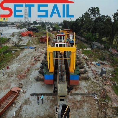 20 pulgadas de corte de succión de río excavadora de arena perfecta para el dragado en ríos y estuarios