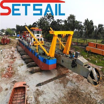 Dredger de succión de corte de 24 pulgadas para arena de puerto Costo de envío y tiempo de entrega estimado