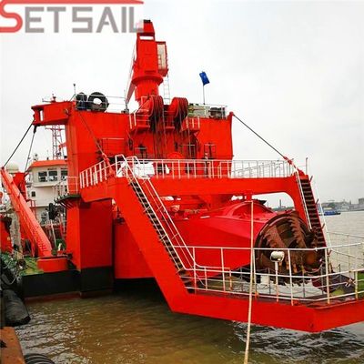 Motor diesel personalizable de 24 pulgadas cortador de succión excavadora de arena con bomba submarina