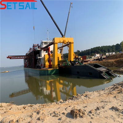 41m longitud total cortador de motor hidráulico excavadora de lodo de succión con motor diesel Cummins
