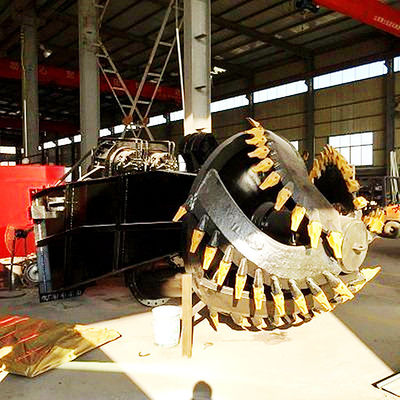 3900.00cm * 860.00cm * 200.00cm Conjunto de vela cortador de cabeza draga con 1100m3 Capacidad