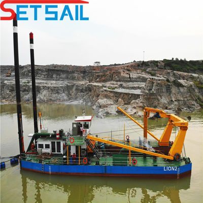Dredger de tubería de descarga de arena tipo ranura CTN con requisitos del cliente