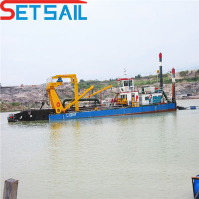 Dredger de tubería de descarga de arena tipo ranura CTN con requisitos del cliente