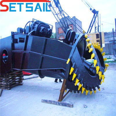 Dredger de succión de corte de 24 pulgadas con tipo de motor diesel