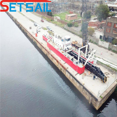 Dredger de succión de corte de 24 pulgadas con tipo de motor diesel