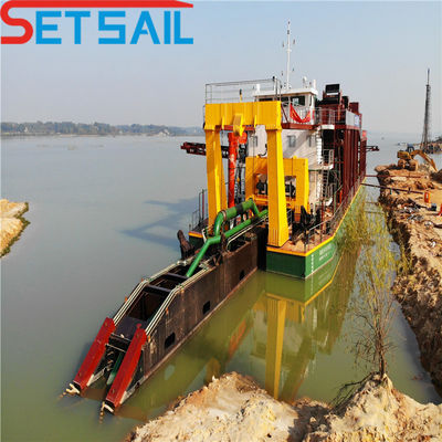 Dredger de succión de corte de 24 pulgadas con tipo de motor diesel