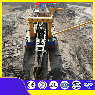 Servicio posventa de toda la vida BV Dredger marítimo certificado con una capacidad de 6000 m3/h