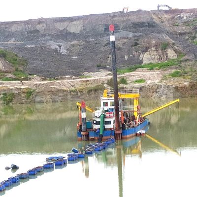 Dredger de succión de corte de 26 pulgadas para proyectos de dragado y tipo de energía diésel QH-D159