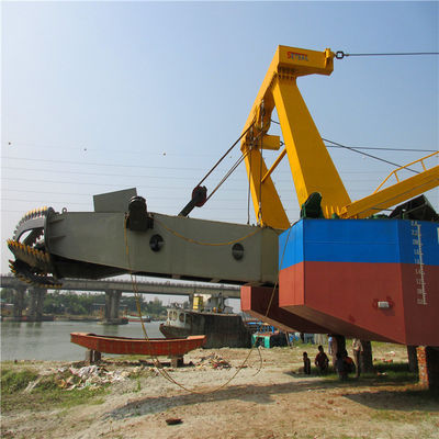 Dredger de succión de corte de 26 pulgadas para proyectos de dragado y tipo de energía diésel QH-D159