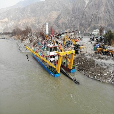 Dredger de succión de corte de 26 pulgadas para proyectos de dragado y tipo de energía diésel QH-D159