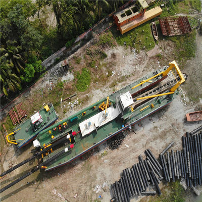 2380kw potencia del motor principal cortador hidráulico excavadora de succión con 36000.000kg de peso bruto