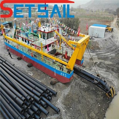 1800 M3/H de capacidad de corte hidráulico excavadora de succión para servicio posventa de por vida