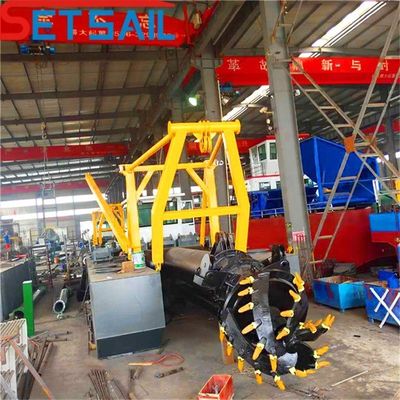 18&quot;-26&quot; de diámetro cortador de HDPE excavadora de succión para la profundidad de dragado 0,5-30 metros diseñado