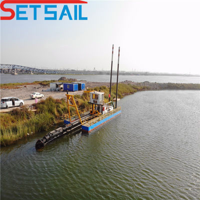 18&quot;-26&quot; de diámetro cortador de HDPE excavadora de succión para la profundidad de dragado 0,5-30 metros diseñado