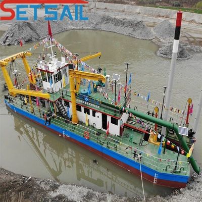 Máquina de dragado de excavadora de succión de corte de oro ISO con servicio posventa de por vida