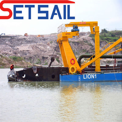Duración total 17-50 Meter Dredger Set vela Dredgers experimentados aceptan el pago inicial