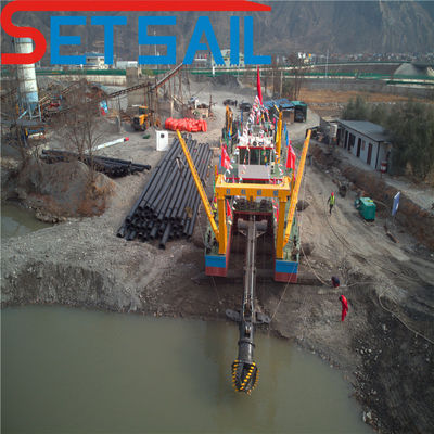 Excavadora de arena de corte profesional Qihang con sistema PLC de Siemens y tipo de hidrociclón