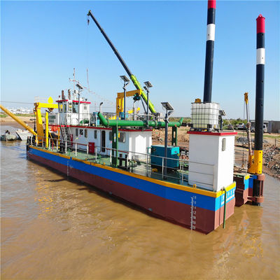 Dredger de succión de corte de 24 pulgadas para canales de vías fluviales Soluciones de dragado Tipo de ranura CTS