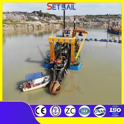 450-600mm Diámetro del tubo de descarga 24 pulgadas Cortador de succión de dragas para la minería pesada