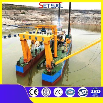 450-600mm Diámetro del tubo de descarga 24 pulgadas Cortador de succión de dragas para la minería pesada