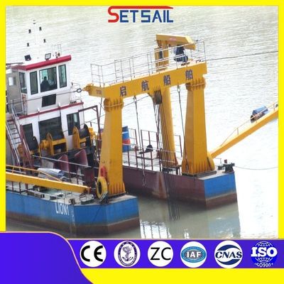 450-600mm Diámetro del tubo de descarga 24 pulgadas Cortador de succión de dragas para la minería pesada
