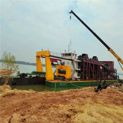 Solución del proyecto de dragado Dredger de succión de cortador personalizado con profundidad de dragado de 4m-25m