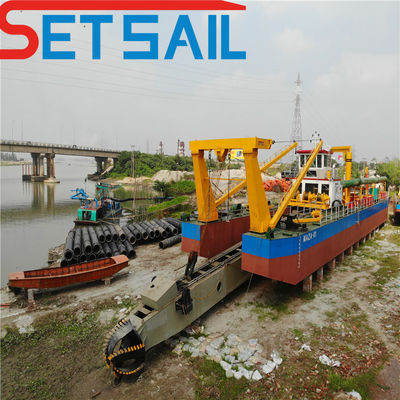 Dredger de aspiración de sistema hidráulico avanzado tipo ranura CTS