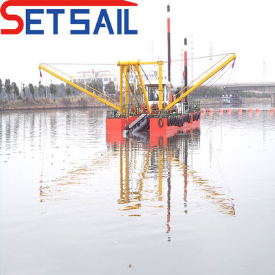 Dredger de arena de río de 20 pulgadas con bomba de succión de cortador Aumentar su productividad de dragado
