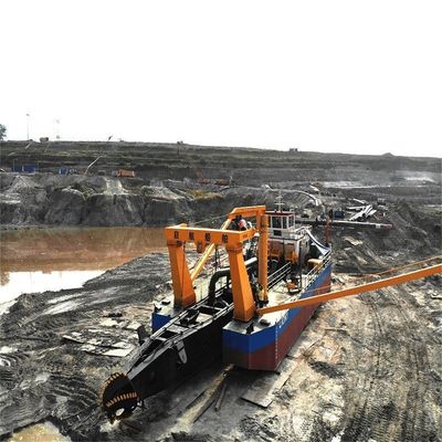 895 Kw potencia del motor principal 18 pulgadas cortador de succión excavadora de arena con sistema de control hidráulico