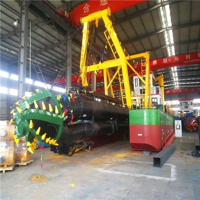 Siemens Motor hidráulico diesel 18 pulgadas draga con cabeza de corte y sistema Rexroth
