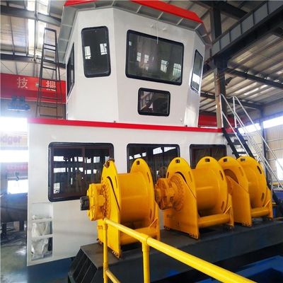 Siemens Motor hidráulico diesel 18 pulgadas draga con cabeza de corte y sistema Rexroth