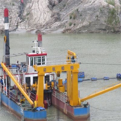 Profundidad máxima de dragado de 15 metros Hydrocyclone Cutter Suction Sand Dredger para el río