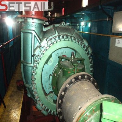 Sistema de control hidráulico Motor diesel Cortador de potencia Excavadora de arena de succión con ciclón