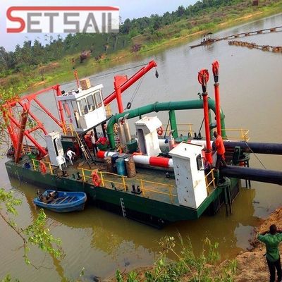 Diseño de dragas de succión de 18 pulgadas con motor hidráulico diesel y Siemens PLC