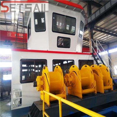 Diseño de dragas de succión de 18 pulgadas con motor hidráulico diesel y Siemens PLC