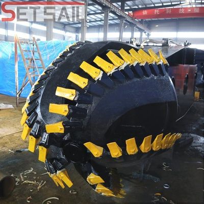 Excavadora de succión de 895 kW 31 metros con motor diesel y bomba de arena de 18 pulgadas