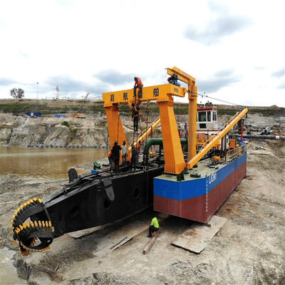 Dredger de profundidad de dragado de 18 m Dredger de succión para construcción de puertos y dragado de embalses