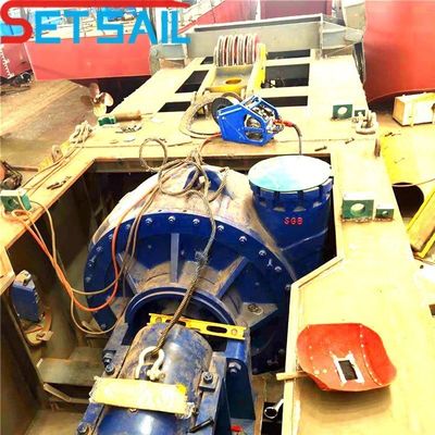 Peso total 28-1000t 12 pulgadas motor diesel cortador de succión maquinaria de dragado para arena